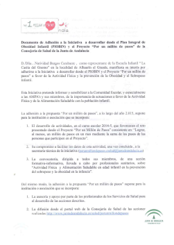 Adhesión al plan integral de obesidad